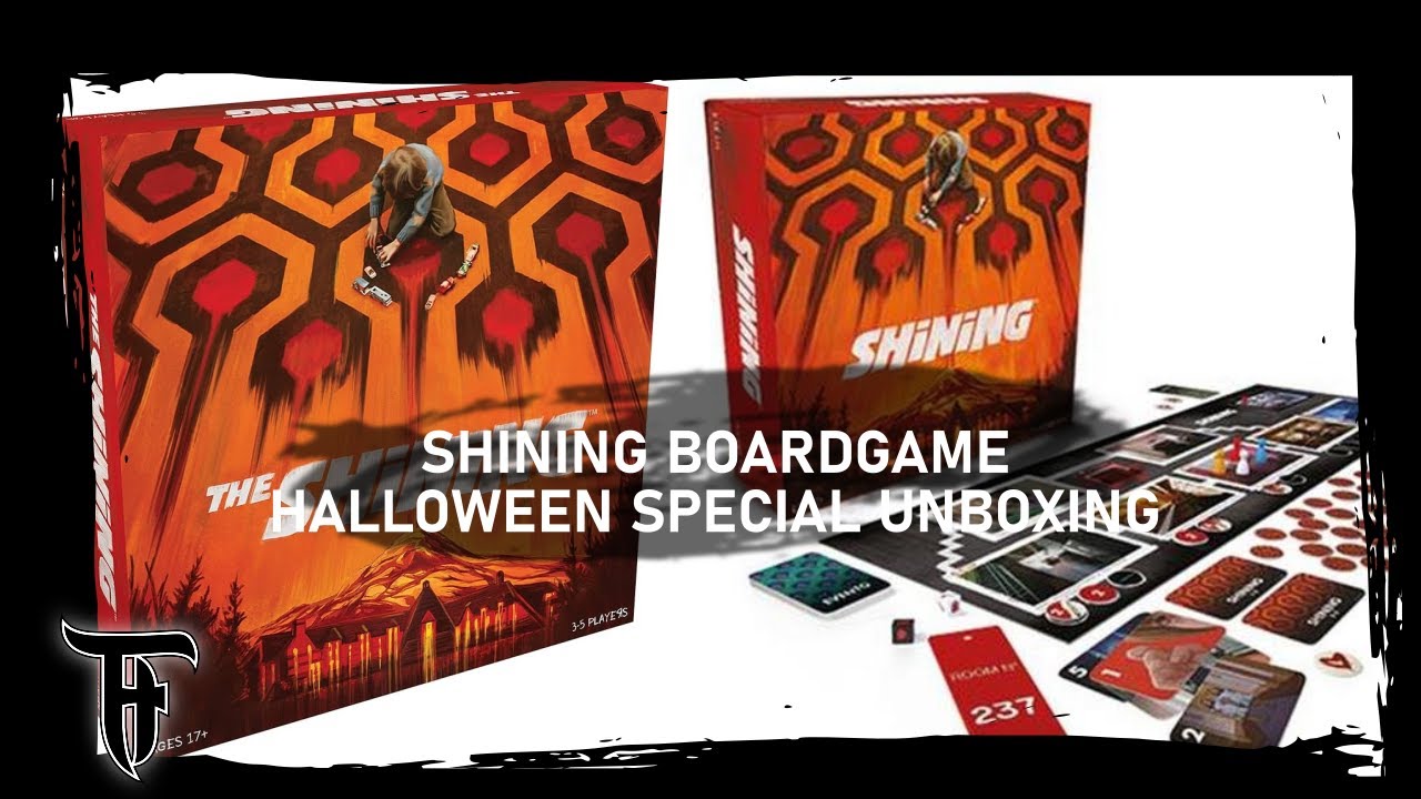 Shining - Halloween Special Boardgame Unboxing - YouTube