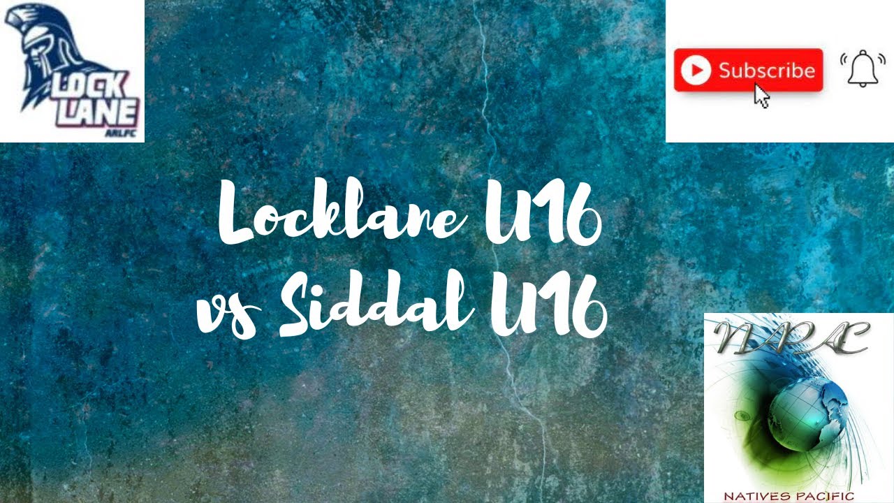 Locklane U16 vs Siddal U16