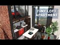 Крошечный Лофт│Строительство│Tiny Loft Apartment│SpeedBuild│NO CC [The Sims 4]