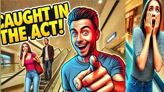 ESCALATOR PRANKS THAT'LL MAKE YOUR DAY! Couples React"