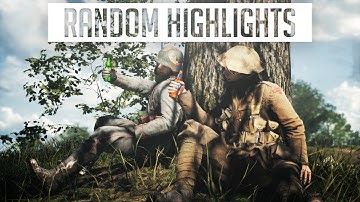 RANDOM HIGHLIGHTS #3 ►Battlefield 1/4, CS:GO & Teamspeak fun!
