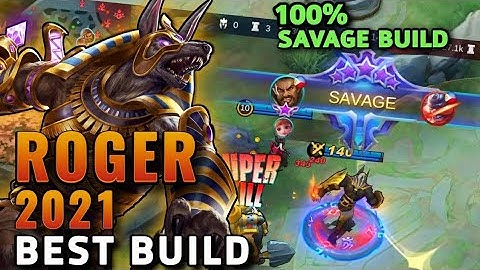 Roger Best Build 2021 | Top 1 Global Roger Build | Roger Build, Emblem, Spell, Gameplay - MLBB