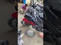 Benelli 302r Accident Repair Finished.