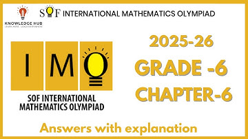 IMO- International Maths Olympiad | Class - 6 | Chapter 6 | Perimeter and Area | 2025 - 2026