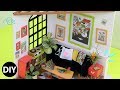 DIY Miniature Dollhouse Kit : Locus&#39;s Sitting Room Relaxing Crafts