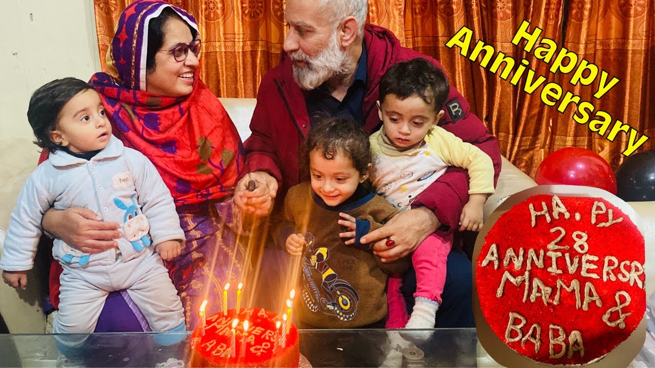 28th anniversary of mama baba ️#vlog #family #funny #trending #viral # ...