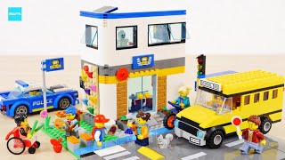 EGO City School Day 60329 Speed Build & Review - YouTube