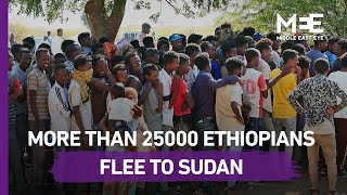 Thousands of Ethiopians flee Tigray conflict for neighbouring Sudan