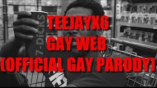 Video thumbnail of "Teejayx6 - Dark Web (Gay Parody) @Kusorare"