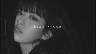 ive - blue blood (slowed + reverb) Resimi