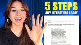 Famous 5 steps of how to ace ANY English Literature essay Net Worth