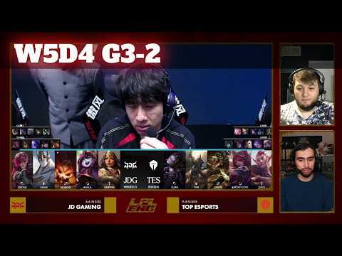 JDG vs TES - Game 2 | Week 5 Day 4 LPL Summer 2026 | JD Gaming vs Top Esports G2 full