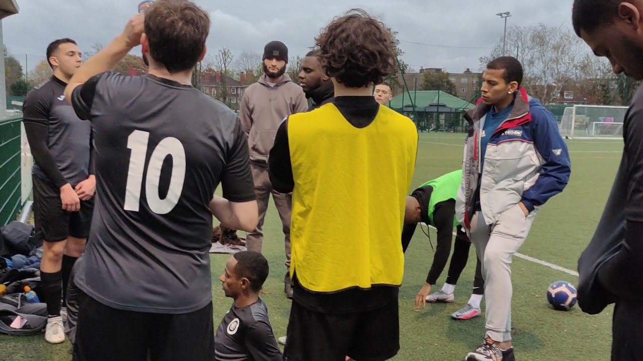 Sunday League football New World FC TeamTalk against FC LEBI (Regents park league Cup)
