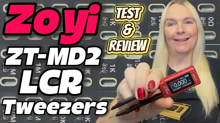 Zoyi ZT-MD2 LCR Tweezers With Signal Generator & DC Voltage Measurement!  Full Test & Review
