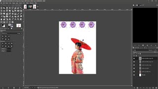 GIMP - Lesson 09 - Selection, Scissors and Cutout, Foreground, Fuzzy Wand, Allign and Distribute
