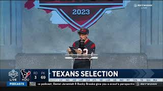 Ryan Trahan Announces Texans Draft Pick