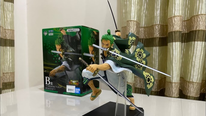 PT-BR] Zoro - Figuarts Zero Battle Ver. (Rengoku Onigiri) - One Piece -  Unboxing (Aliexpress) 