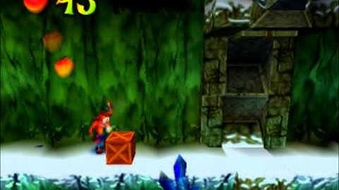 Crash Bandicoot 2 Level 6 Snow Biz