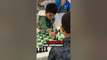 3-YEAR-OLD Anish CHECKMATES His Opponent and He STOPS THE CLOCK!