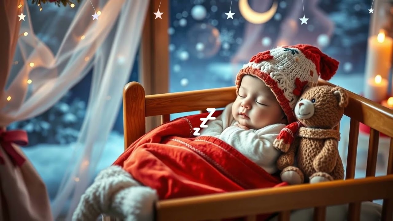 😴 Calm Your Baby Naturally 🎄  Subscribe for peaceful nights 💞