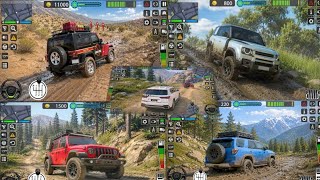 Offroad Jeep Driving Game 4x4 FULL Gameplay | Mud, Mountain & Desert Driving#mobilegaming # screenshot 3