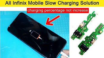All Infinix Phone Slow Charging Problem Solution (Charging Percentage Not Increasing)100% Solution