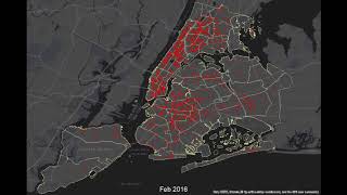 NYC 311 Rodent Complaints, by Month from Jan 2013 to Mar 2018