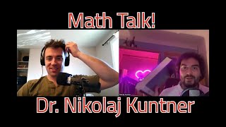 Math Talk!  Dr.  Nikolaj Kuntner on physics, representation theory, and Gilmore Girls