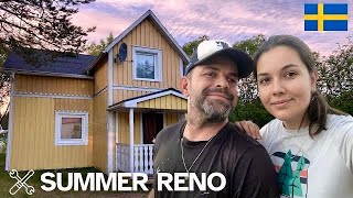 100YrOld House Reno: Summer in Sweden I Ep. 4