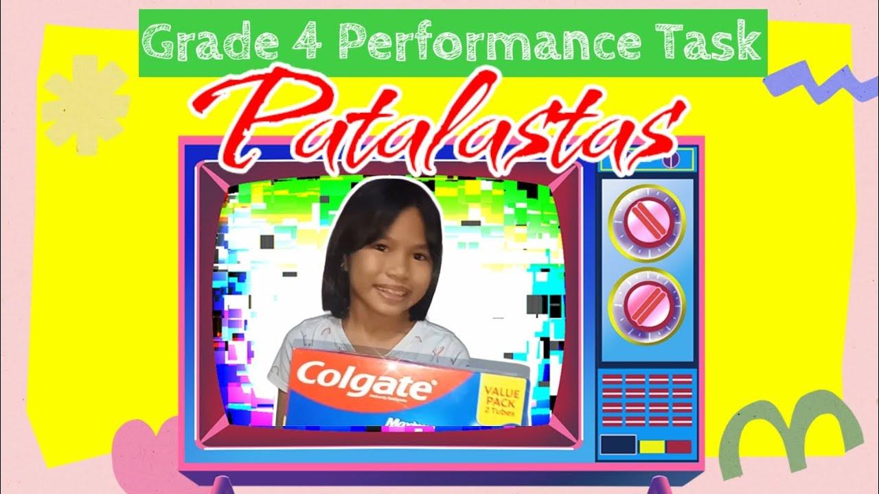 Filipino 4 Performance Task Paggawa ng Patalastas (Colgate toothpaste Commercial ads) YouTube