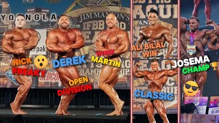 Pittsburg Pro 2024 complete, Ali Bilal men's physique winnes, Josema Beast win classic physique