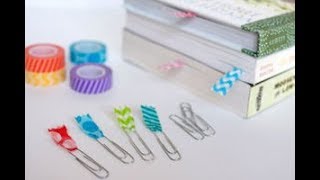 【DIY】読書をする時に便利な簡単で可愛い「しおり（栞）」の手作りアイデア♡～A handmade idea of an easy and cute bookmark.