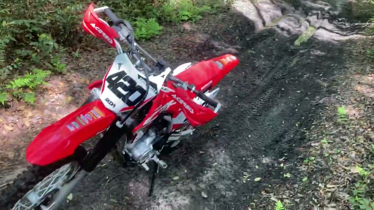 Viola Racing Exhaust system on Honda crf250f