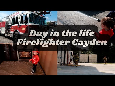 Day in the life| Firefighter Cayden| Fire Museum
