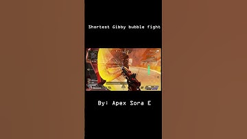 Bubble fight #apexlegends  #shorts  #ranked #apex