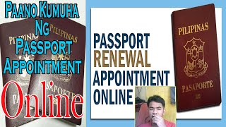 DFA Online Appointment - Passport Online Appointment / Paano Kumuha ng Passport Appointment Online?