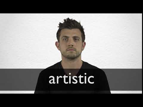 How to pronounce ARTISTIC in British English