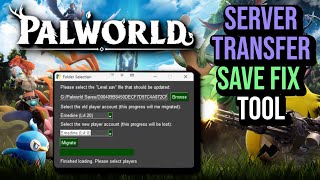 Palworld Server Transfer Fix / Host Save Fix Guide