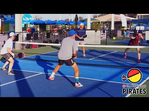 APP Pickleball Champions Pro Match Commentated by Player