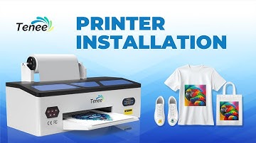 A3 L1390/1800 DTF PRINTER VIDEO TUTORIALS - PRINTER INSTALLATION