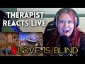 Therapist Reacts to Season 3 of Love is Blind LIVE! (Episode 1)