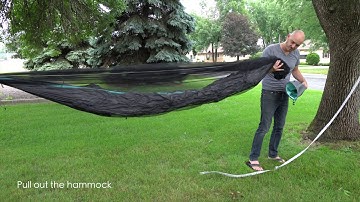 Superior Hammock Setup Demo