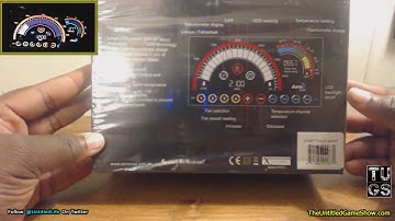 AEROCOOL V12XT Touch Panel 2 x 5.25in bay 4Temperature 4 Fan monitoring | unboxing