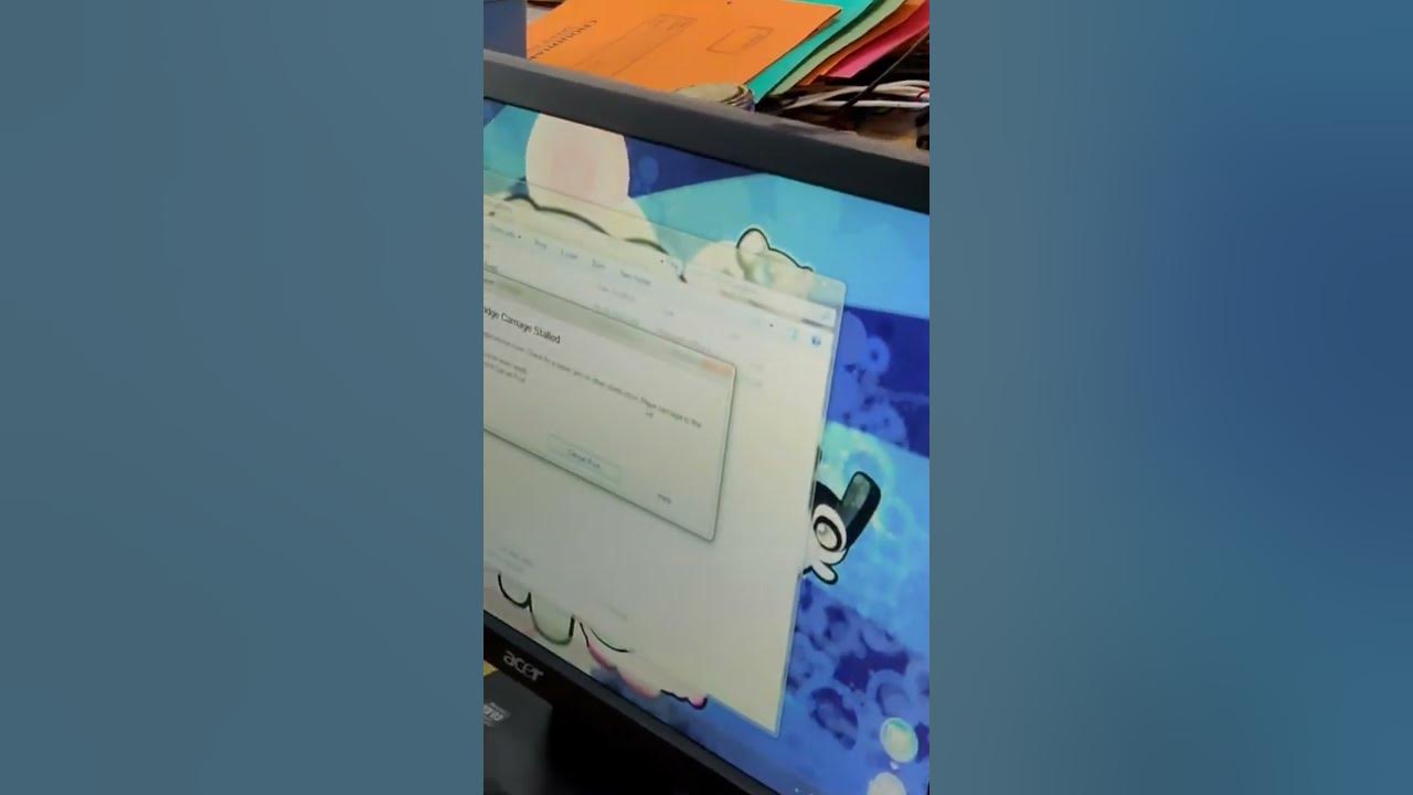 HP Deskjet 1000 | fix a Ink cartridge carriage stalled #shorts #