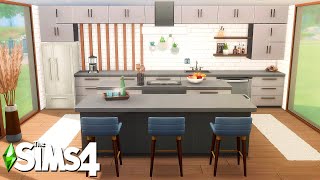 Dream Home Decorator Modern Kitchen: The Sims 4 Room Building #Shorts