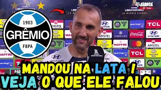 😱EU NÃO ACREDITO ! HERNAN BARCOS SOLTA O VERBO E FALA TODA VERDADE ! VEJA ! NOTICIAS DO GRÊMIO HOJE