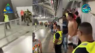 HOMEM SOBE NA COBERTURA DA ARENA MRV DO GALO E FOI INDICIADO PELA POLICIA CIVIL.