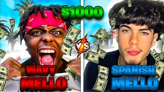 Wavy Mello goes Against Spanish Mello in $1000 Wager... It got INTENSE!!! (NBA 2K24)