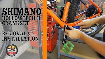 Shimano Hollowtech II Crankset Removal & Installation