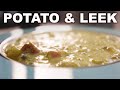 Hearty leek and potato soup